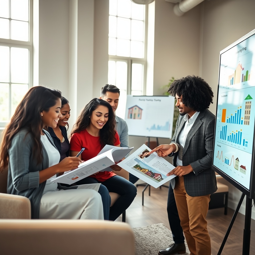 First-time home buyer consultation
